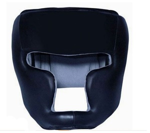 Casco de Boxeo de Cuero PU de Alta Calidad, Protector de Cabeza Personalizable para Entrenamiento, Equipo de Lucha OEM de Fábrica, Protección de Cabeza Ajustable - Product Image 5