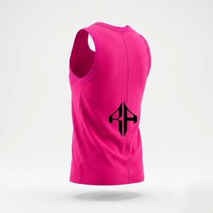 Débardeur pour homme, style décontracté, qualité supérieure, design personnalisé, technique d'impression, matière 100% coton par RIVIAN ATLANTIC - Product Image 3