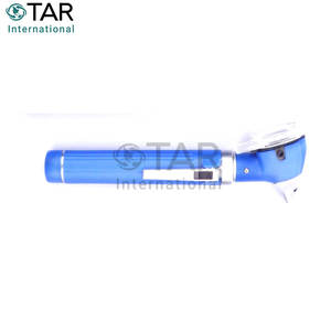 Otoscope à fibre optique MINI, couleur bleue, kit de diagnostic portable, éclairage LED lumineux, léger, pour examen des oreilles - Product Image 5