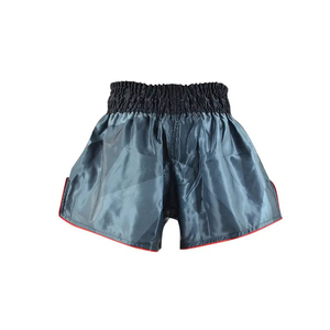 Pantalones Cortos de Muay Thai Sublimados con Diseño Personalizado OEM, Hechos con Tela Elástica, Ligera, de Secado Rápido y Transpirable de Spandex/Poliéster - Product Image 6