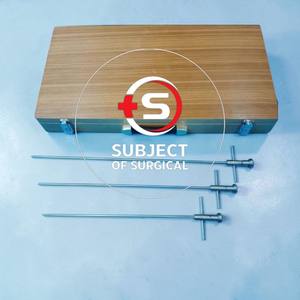 Shunt Passer de différentes longueurs (Petit, Moyen, Grand) – Instruments de Neurochirurgie Manuels – Lot de 3 – Approuvé CE ISO 13485 – Acier Inoxydable Réutilisable - Product Image 3