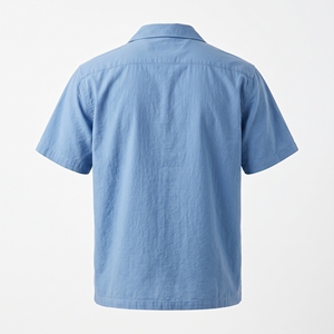 Men's Smart Casual Short Sleeve Printed Shirt Turn-<b>Down</b> Collar Summer Button-Up Pocket Beach Wear Polyester/Cotton Poplin - Product Image 2