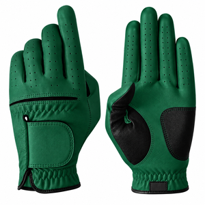 Guantes de Golf de Cuero Genuino Hechos a Medida, Venta al Por Mayor, Marca Privada, Guantes de Golf de Cuero de Dedo Completo, Guantes de Entrenamiento Deportivo, Gran Venta - Product Image 4