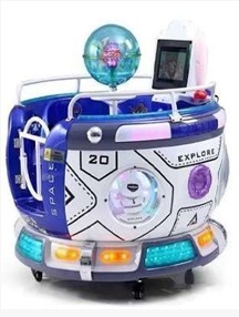 Circulating Bowl <b>Game</b> <b>Machine</b> with Up & Down Screen Coin Operated Kids <b>Arcade</b> Amusement Equipment for Indoor Playground - Product Image 4