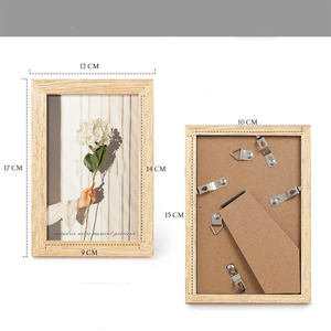 Marco de Fotos de Madera Contemporáneo, Simple y Elegante, Hecho a Mano, de Madera Maciza, Calidad de Exportación, Decoración de Escritorio - Product Image 3