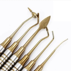 Juego de Instrumentos Quirúrgicos BAFA/6 Piezas, Espátula Profesional para Relleno de Resina Compuesta de Laboratorio, Cabeza Recubierta de Titanio, Ergonómica y Estética - Product Image 3