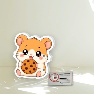Custom <b>Magnetic</b> Hamster Holding Cookie <b>Eyelash</b> Extension Tools Pallet Heart Butterfly Flower Diamond Acrylic Lash Tile - Product Image 2