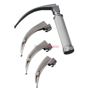 Juego de Laringoscopio de 4 Piezas, Acero Inoxidable Alemán, Manual, Certificado CE, Garantía de 3 Años, Equipo Médico Duradero, Precio Bajo - Product Image 2