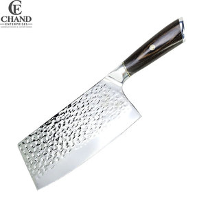 Custom Design High Stainless Steel Eco-Friendly <b>Kitchen</b> Cleaver <b>Knives</b> Ambidextrous Pakka Wood Handle Handmade Tools Stock - Product Image 1