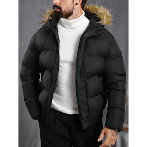New High Quality OEM Customized Printed Padded Bubble Warm Winter Men <b>Coats</b> Puffer Jacket 2026 <b>Heated</b> Men winter jacket - Product Image 1