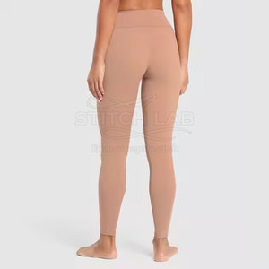 Leggings de Yoga Personalizados al por Mayor, Leggings Profesionales de Alta Calidad para Mujer, Transpirables, de Cintura Media y Largo Completo - Product Image 2