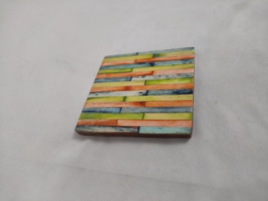 แผ่นรองแก้วเรซิ่นทำมือแบบคลาสสิก พร้อมลายไม้และเรซิ่น แผ่นรองแก้วสั่งทำพิเศษสำหรับงานขึ้นบ้านใหม่ ราคาดีที่สุดจากอินเดีย ลดราคา - Product Image 5