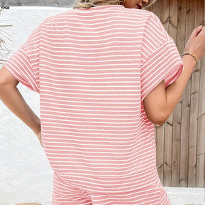 Conjunto de Dos Piezas de Algodón para Mujer, Nueva Llegada 2026, Servicio OEM, Ropa de Verano Informal para Mujer, Precio al por Mayor - Product Image 2