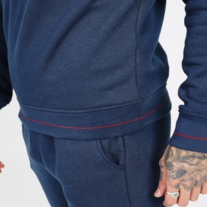 Ensemble de pulls en polaire pour hommes Gym Fitness Tech 400 Gsm Tricoté Survêtements d'entraînement Imprimé Pantalon de survêtement à capuche - Product Image 3