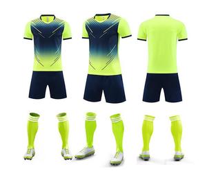 Uniforme de Fútbol para Hombre, Naranja, Impresión 3D, Transpirable, de Poliéster, Pantalones Cortos, Nombre del Equipo Personalizado, Corte Ajustado, Tallas Grandes - Product Image 2