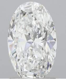 เพชรทรงรี 2.00 กะรัต เพาะเลี้ยงในห้องปฏิบัติการ สี D ความสะอาด VVS2 ขัดเงาอย่างดี ได้รับการรับรองจาก IGI แบบ CVD สำหรับเครื่องประดับชั้นดี - Product Image 3