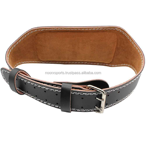 Ceintures de sécurité de musculation en cuir véritable de haute qualité pour la musculation et le fitness - Product Image 4