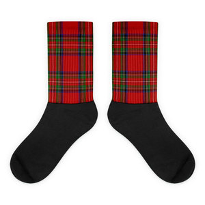 Calcetines de Tartán Royal Stewart, Duraderos y Cómodos, Calcetines Tradicionales Escoceses para Hombre, Proveedor de Fábrica - Product Image 1