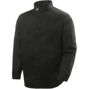 Veste de soudage en tissu de coton perforé FR, certifiée CE, ANSI/EN ISO Classe 1, haute visibilité, résistante à l'abrasion, à la chaleur et aux étincelles - Product Image 1