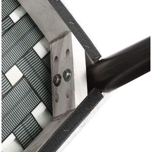 เก้าอี้ผ้าเทย์เลอร์เกรย์พร้อมขาเก้าอี้แบบธรรมชาติ - Product Image 4