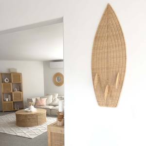 Tabla de surf multifuncional de ratán para interiores, juego de simulación para niños, decoración de habitación de bebé, tablas de surf trenzadas a mano - Product Image 5