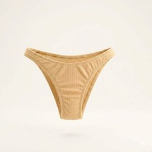Haut de bikini noir pour femme avec cordon de serrage à l'avant et bretelles réglables, maillot de bain uni en spandex et polyester - Product Image 3