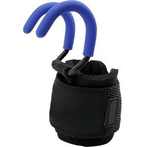 Professional Strength Training <b>Weight</b> Lifting <b>Bar</b> Hook Cowhide Material Heavy-duty Non-Slip Custom Color Unisex Gym Tool - Product Image 5
