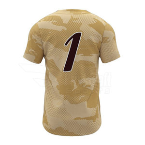 Camisetas de Béisbol Personalizadas Más Vendidas, Ropa Deportiva, Camisetas de Béisbol de Dos Botones a Bajo Precio - Product Image 2