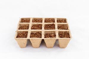 Maceta Artesanal de Fibra de Coco para Germinación de Semillas, Plantas Verdes e Inspiración para Decoración Minimalista del Hogar - Product Image 6
