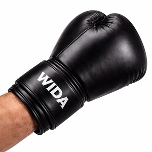 Guantes de Boxeo de Piel Sintética PU de Alta Calidad al por Mayor, Guantes de Entrenamiento Duraderos con Logotipo Personalizado y Patrón Deportivo Impreso - Product Image 3