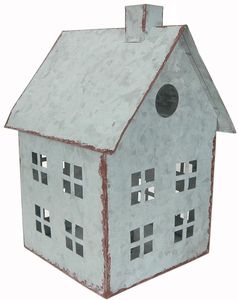 โคมไฟรูปทรงบ้านโลหะสไตล์ดัตช์ ชุดงานฝีมือตกแต่ง 3 ชิ้น - Product Image 5