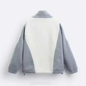 เสื้อแจ็คเก็ตขนเชอร์ปาพรีเมียมคุณภาพสูงสำหรับผู้ชาย พร้อมบริการพิมพ์โลโก้ตามสั่ง คอตั้ง ดีไซน์ใหม่สำหรับฤดูหนาว เสื้อแจ็คเก็ตขนเชอร์ปาฟลีซ - Product Image 2