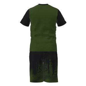Ensembles courts pour hommes, T-Shirt et Short, survêtement, ensemble de 2 pièces pour hommes, vêtements de jogging, uniforme 5XL, nouvelle collection été 2021 - Product Image 4