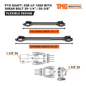 Motoculteur rotatif de qualité commerciale avec attelage 3 points de 83 pouces compatible avec les tracteurs 45-80 HP - Product Image 5