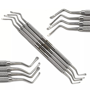 Juego de Instrumentos de Microcirugía Oral Periodontal de Acero Inoxidable, Instrumentos Quirúrgicos Dentales Manuales Reutilizables de Alta Calidad para Implantes - Product Image 2