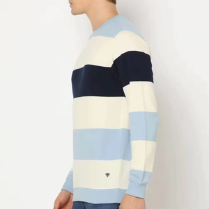 Sweat-shirt tendance personnalisé avec logo brodé, 100% coton, respirant, coupe ample, en couleurs attrayantes - Product Image 3