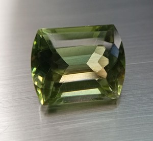 Turmalina Verde Corte Cojín, Gema Suelta Natural Certificada, Piedra Premium para Joyería - Product Image 3
