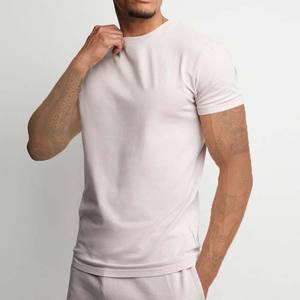 T-shirts en polyester/coton de haute qualité, vente en gros, pas cher, personnalisation OEM, logo personnalisé pour hommes, séchage rapide, respirant - Product Image 5