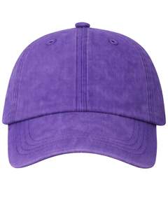 Gorra de Béisbol de Algodón Morado, Lisa, Ajustable, Unisex, Deportiva, Informal, Transpirable, Cómoda, Personalizable, de Primera Calidad - Product Image 1