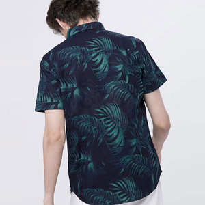 Camisas de playa para hombre con estampado tropical de calidad premium, ligeras, transpirables, de poliéster, para vacaciones de verano. - Product Image 4