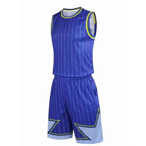 Tenues de sport, dernières tendances, ensembles d'uniformes de basket-ball, logo personnalisé, uniforme de basket-ball uni pour hommes - Product Image 2
