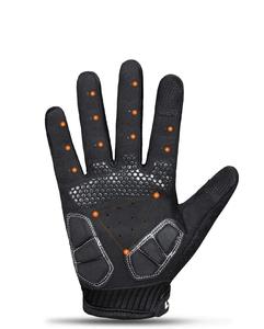Winter Full-<b>Finger</b> Cycling Gloves Windproof Mountain <b>Bike</b> Anti-Slip Padded Palm Touchscreen Compatible Outdoor Gym Gloves Sale - Product Image 3