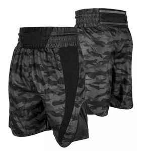 Pantalones Cortos de Boxeo Personalizados de Alta Calidad para Hombre con Tela Elástica, Logotipo Frontal, Diseño de Secado Rápido y Transpirable - Product Image 3