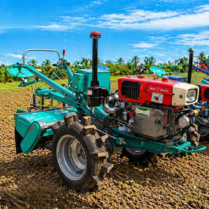 รถไถเดินตาม Mollik 281 รุ่น Smart Power Tiller 32 แรงม้า แบบมีล้อ รถแทรกเตอร์สำหรับทำฟาร์ม สีเขียว ระบบเกียร์ขับเคลื่อน 2 ล้อ - Product Image 3