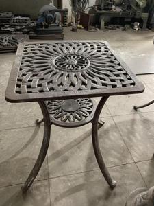 Traditional Durable Wrought Iron <b>Coffee</b> <b>Table</b> Antique Style Laser Cut Metal Decorative Living Room Furniture Handmade - Product Image 5