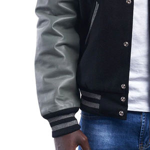 Chaquetas Varsity para Hombre, Ajustables, Tallas Grandes, Estilo Relajado, Buena Venta, Chaquetas Varsity Personalizadas para Hombre - Product Image 3