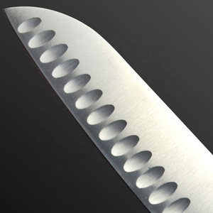 Juego de cuchillos de chef de acero D2 de alta calidad con Funda de cuero para cortar frutas y verduras en la cocina - Product Image 5