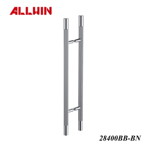 Stainless Steel 3 Column Locking Push Pull <b>Door</b> <b>Handle</b> Locking Ladder Pulls - Product Image 6