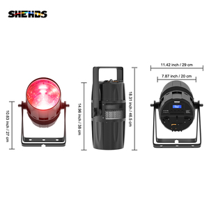 Professional 300W RGBW 4in1 Waterproof Zoom Par LED IP65 Silent Stage <b>Light</b> for Concert Wedding Lighting - Product Image 3
