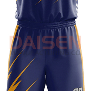 Conjunto de Uniforme de Baloncesto con Logotipo Personalizado, 100% Poliéster, Ligero, Transpirable, Jersey y Pantalones Cortos Deportivos de Primera Calidad - Product Image 3